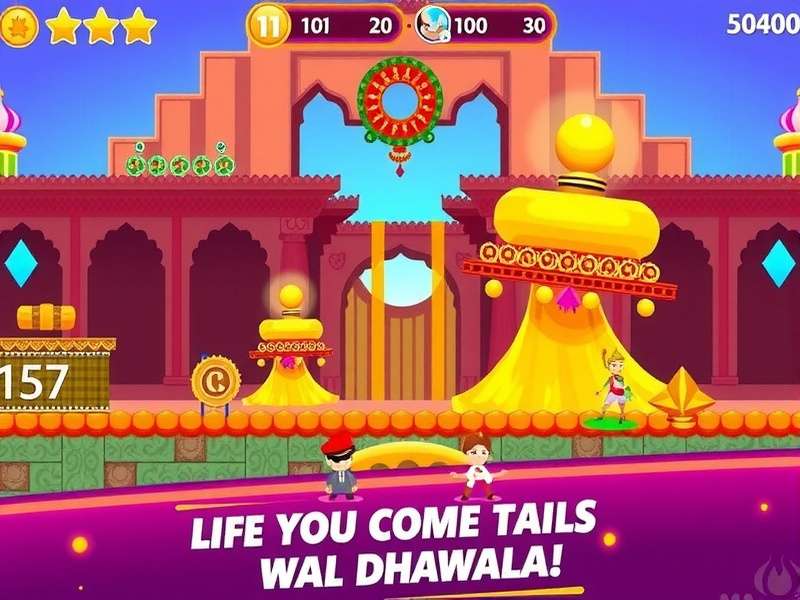 Diwali Dhamaka mode in Masala Rush Diwali Dhamaka gameplay screenshot